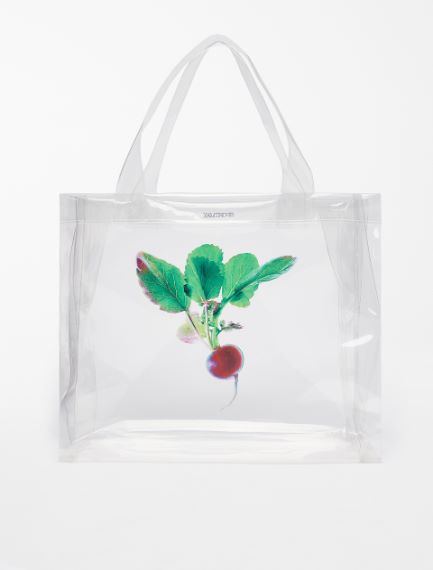 Borsa shopper con stampa
