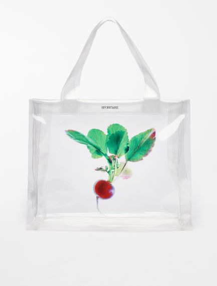 Borsa shopper con stampa