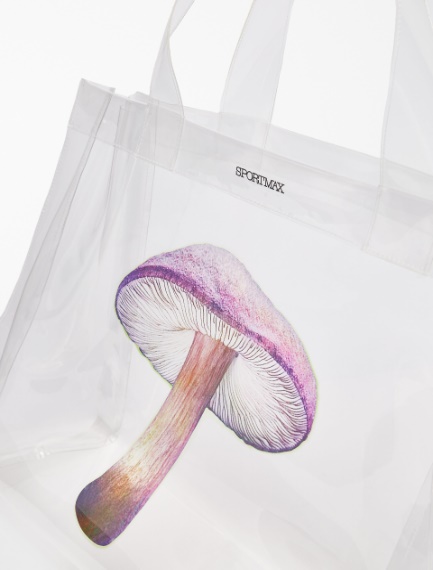 Borsa shopper con stampa