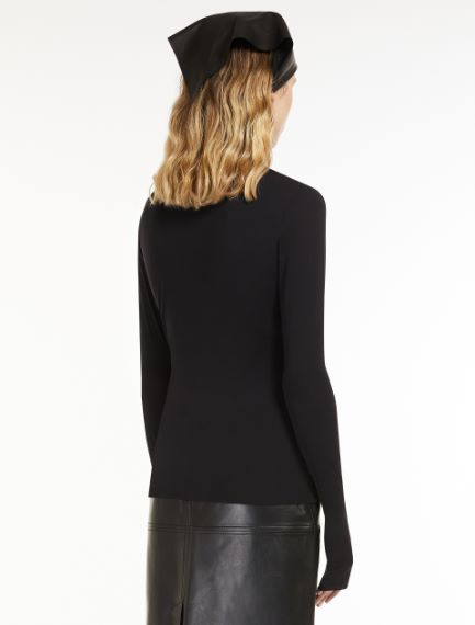 Skintight jersey T-shirt