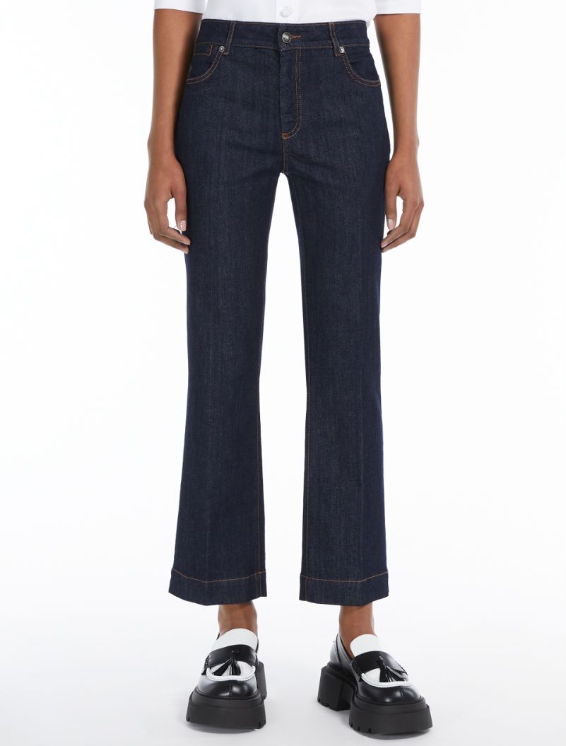 Mini flare jeans, midnightblue - Sportmax