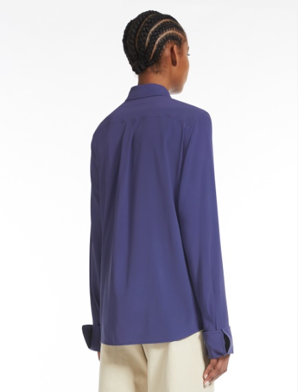 Camicia in crêpe de Chine