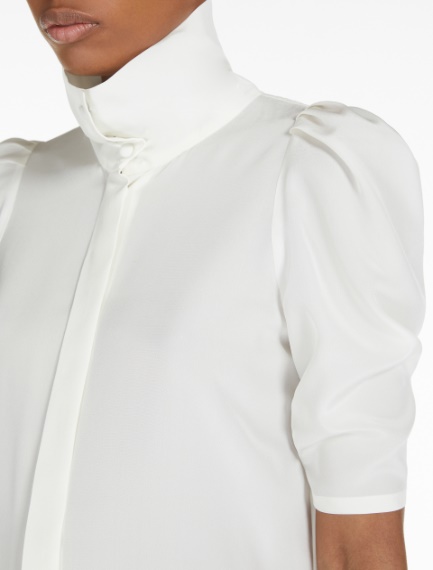 Blusa in pura seta