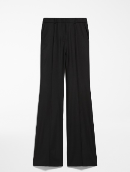 Stretch-flannel trousers