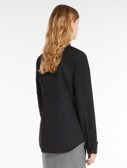 Cotton poplin shirt