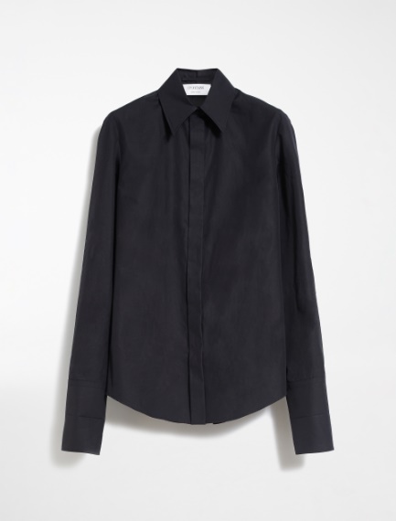 Cotton poplin shirt