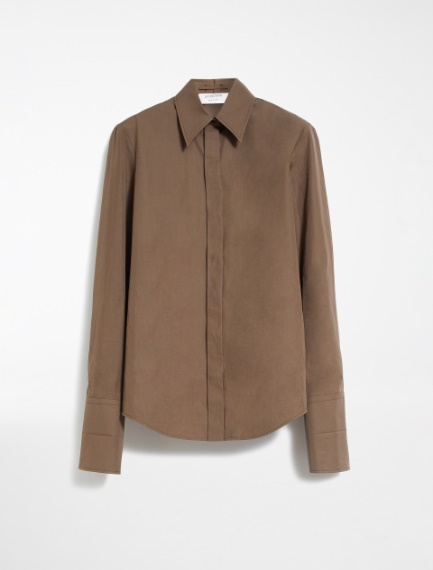 Camicia in popeline di cotone