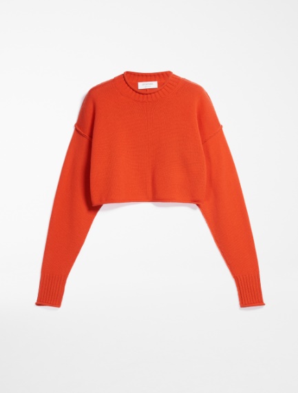 Wool and cashmere crew-neck sweater