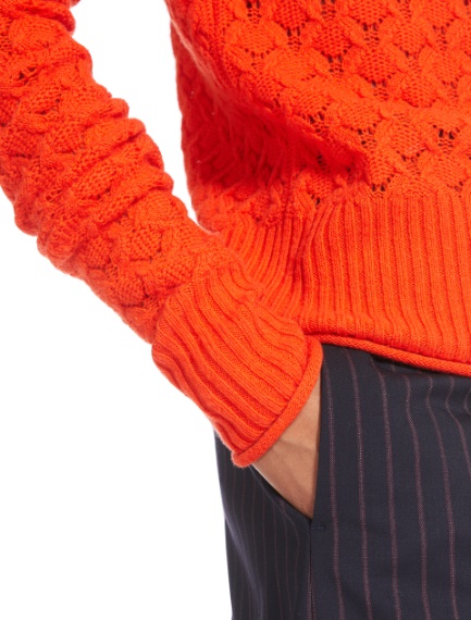 Wool and cashmere sweater