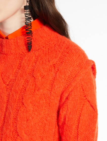 Alpaca blend crew-neck jumper