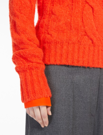 Alpaca blend crew-neck jumper