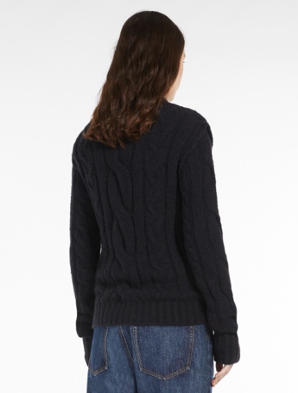 Alpaca blend crew-neck jumper