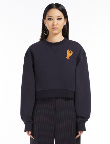 Boxy sweatshirt