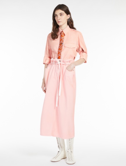 Boxy-fit cotton shirt