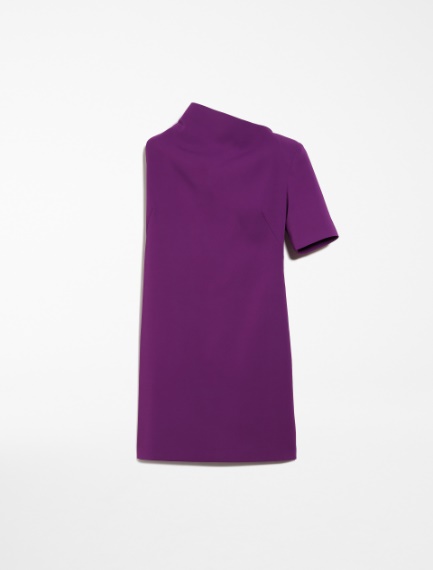 Asymmetrical mini dress, purple | Sportmax