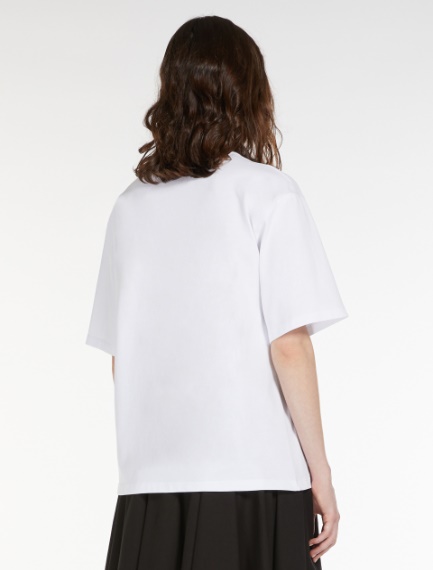 Boxy T-shirt with print