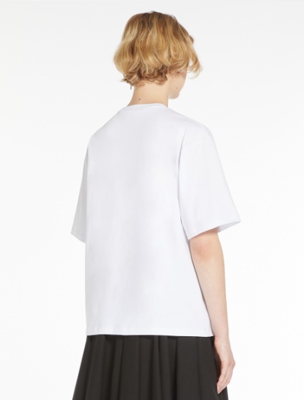 Boxy T-shirt with print