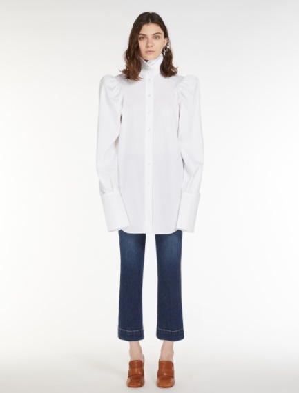 Jeans mini flare a vita bassa