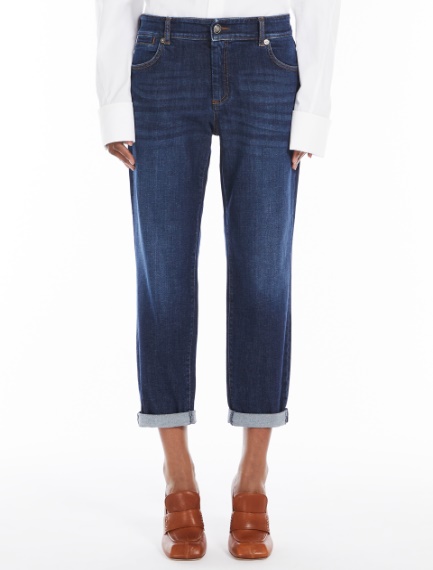 Jeans a sigaretta con vita bassa