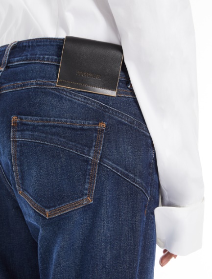Jeans a sigaretta con vita bassa