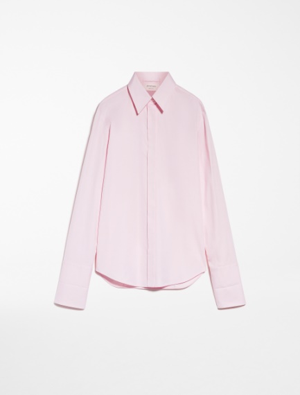 Oxford cloth shirt, pink | Sportmax