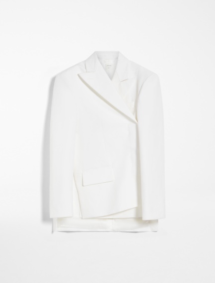 Sportmax Women White Organza Acino1234 Top