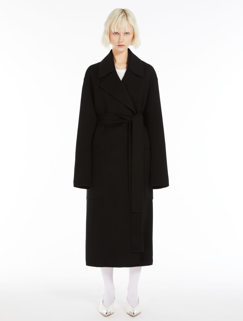 Belted coat - BLACK - Sportmax