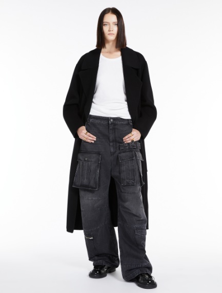 Belted coat - BLACK - Sportmax