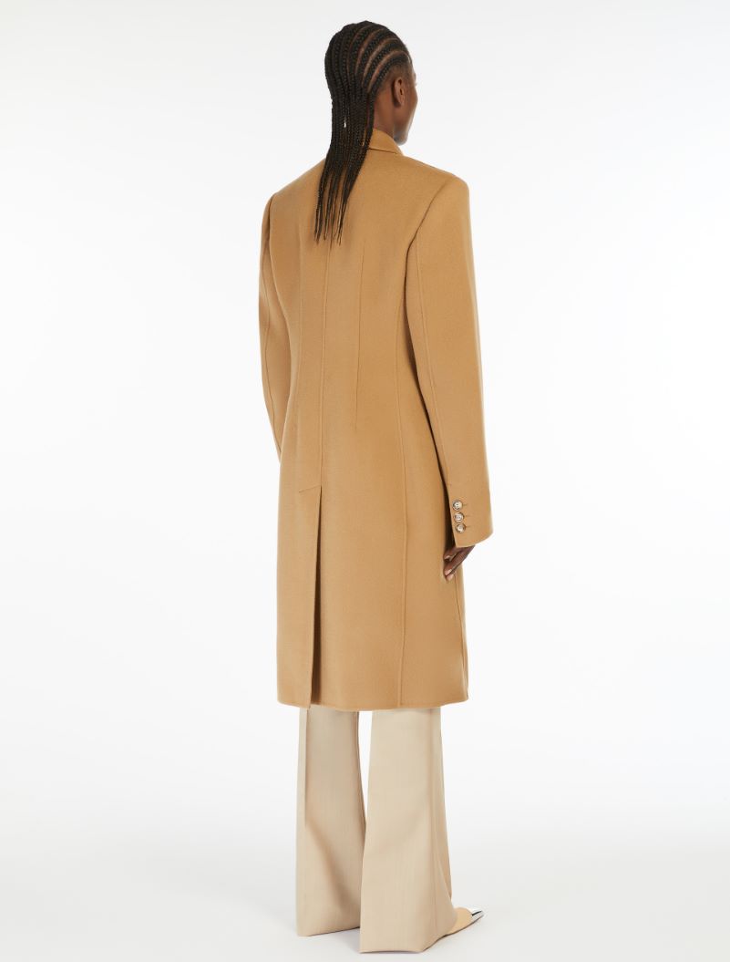 Slim-fit wool coat - CAMEL - Sportmax