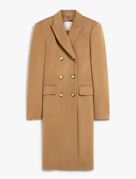 Slim-fit wool coat - CAMEL - Sportmax