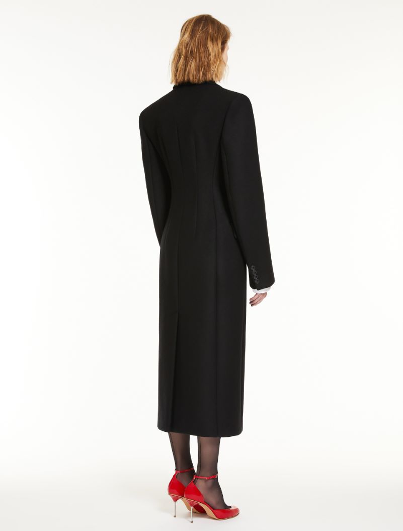 Feminine cashmere-blend coat - BLACK - Sportmax