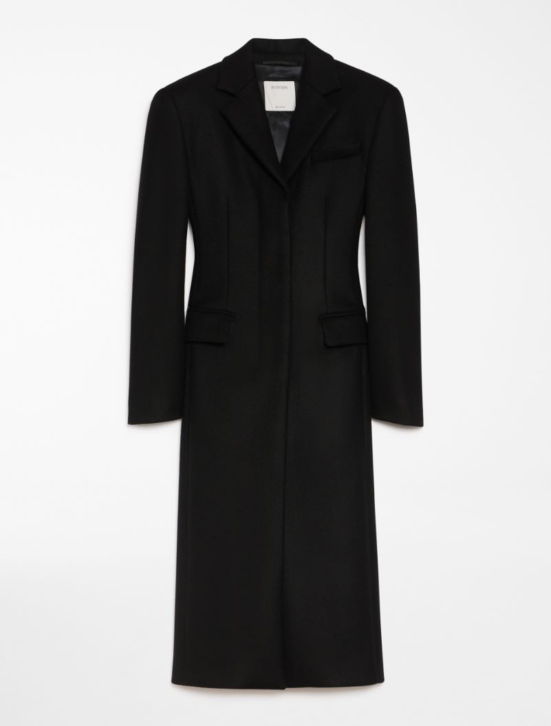 Feminine cashmere-blend coat - BLACK - Sportmax