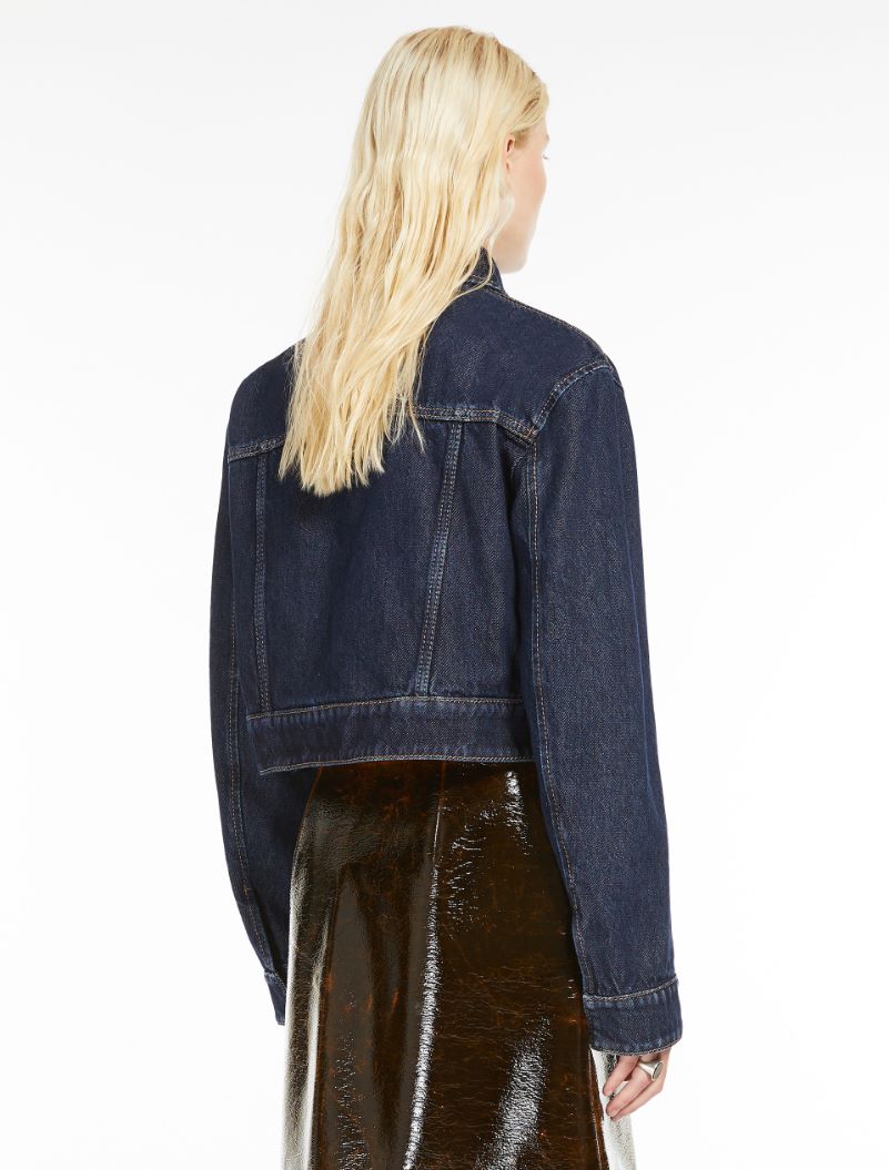 Short denim jacket - MIDNIGHTBLUE - Sportmax