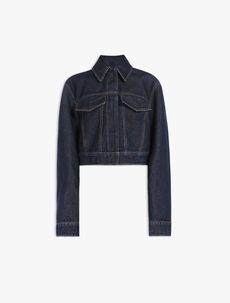 Short denim jacket - MIDNIGHTBLUE - Sportmax