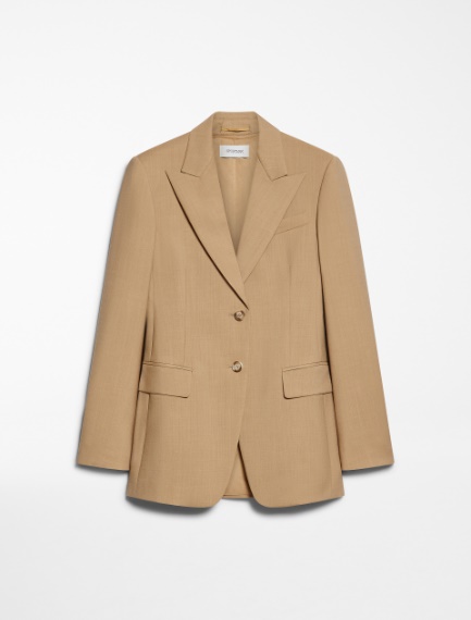 Slim-fit tailored blazer - BEIGE - Sportmax