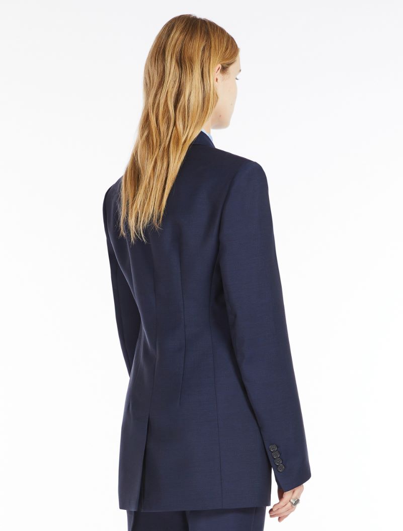 Slim-fit tailored blazer - ULTRAMARINE - Sportmax