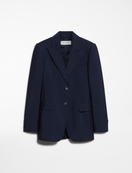 Slim-fit tailored blazer - ULTRAMARINE - Sportmax