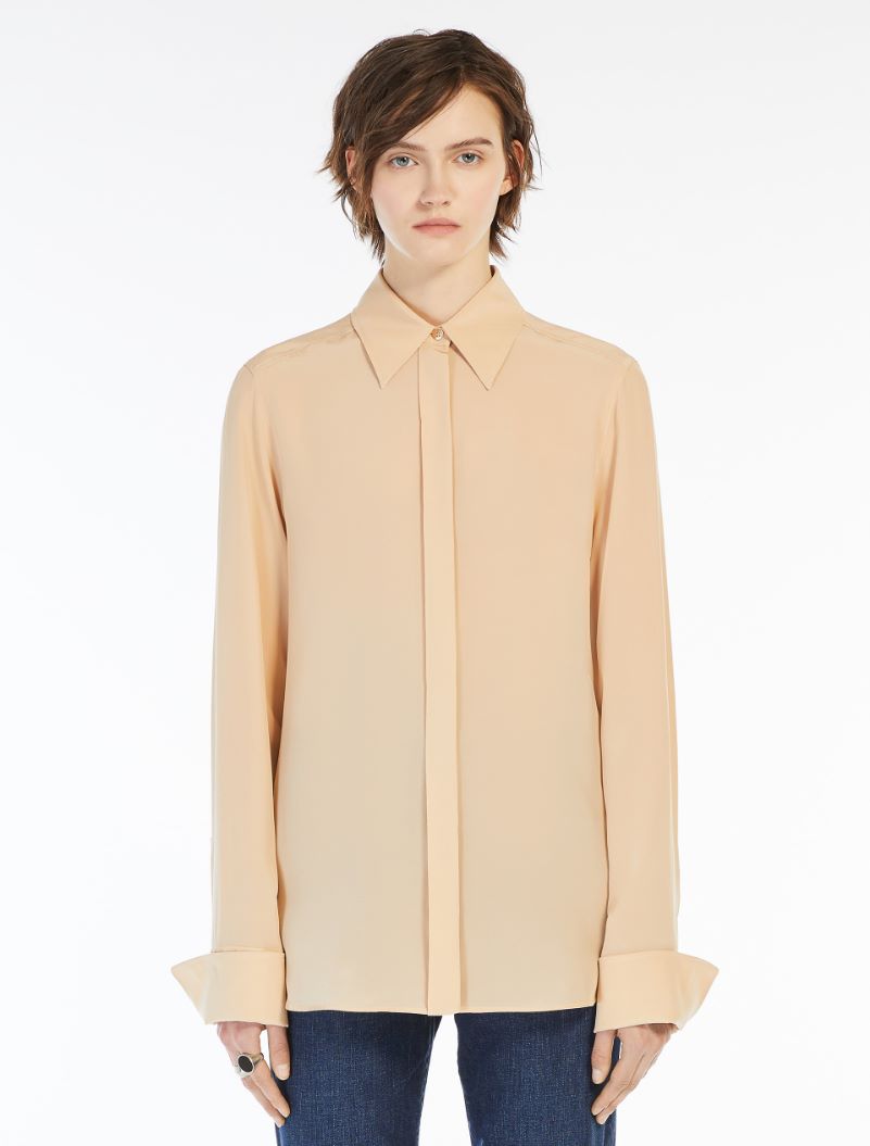 Slim-fit silk shirt - NUDO - Sportmax