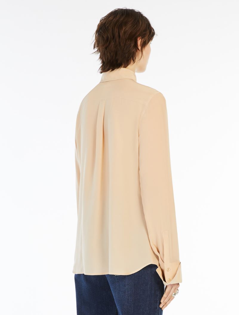 Slim-fit silk shirt - NUDO - Sportmax