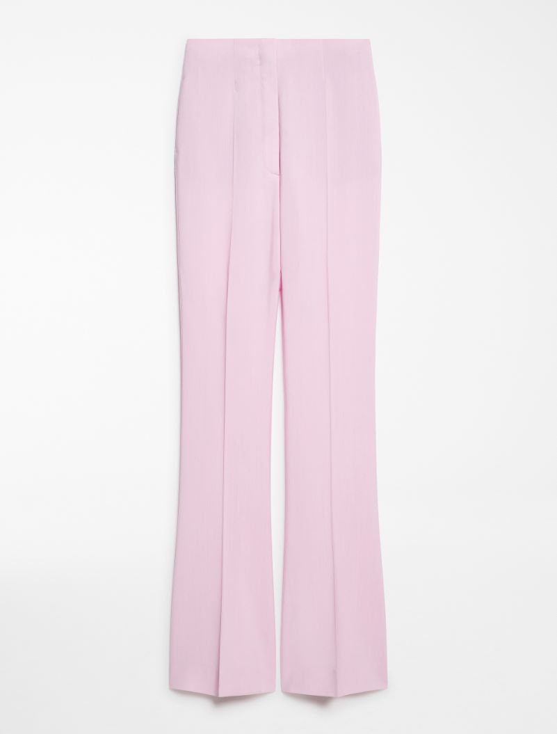 Slim and flared trousers - MAUVE - Sportmax