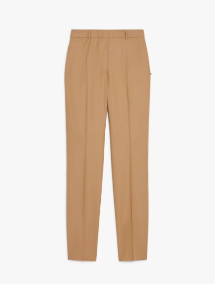 Pantalone aderente in lana stretch - BISCOTTO - Sportmax