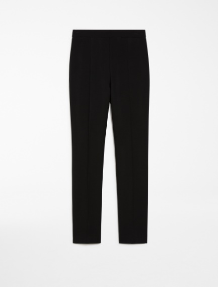 Stretch gabardine trousers - KLEPSYDRA CAPSULE - BLACK - Sportmax