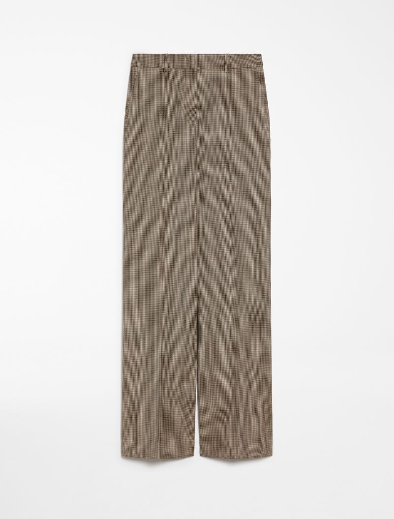 Stretch gabardine trousers - BISCUIT - Sportmax