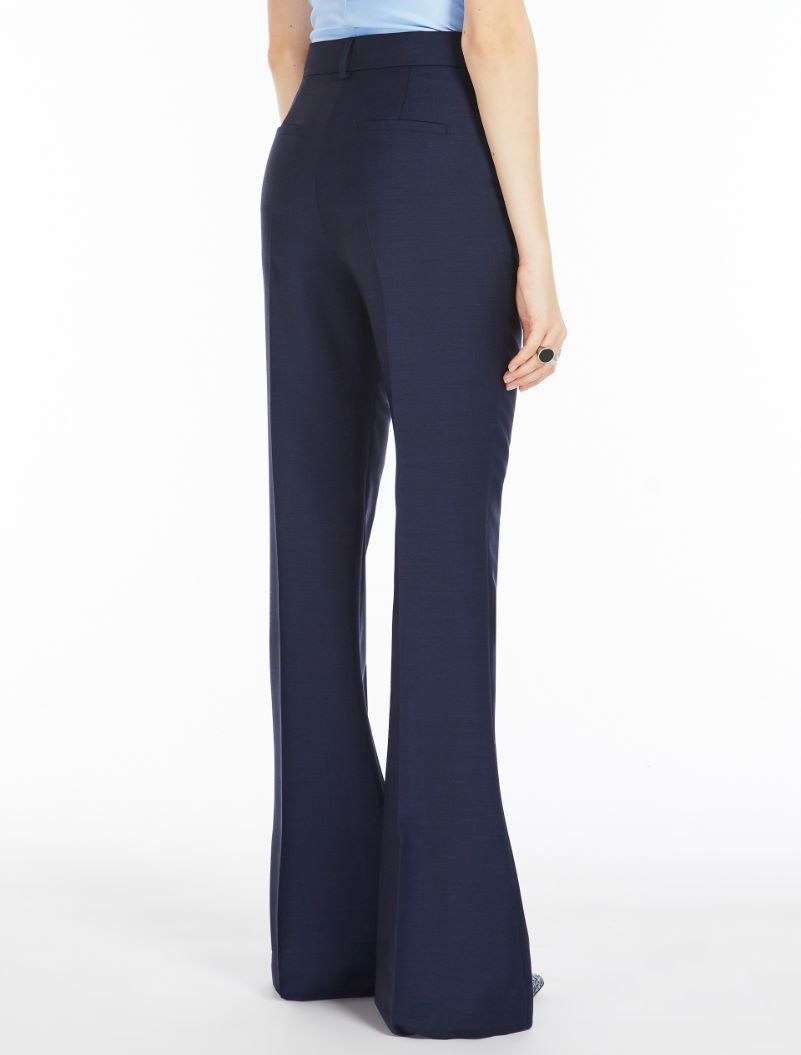 Flared slim-fit trousers - ULTRAMARINE - Sportmax