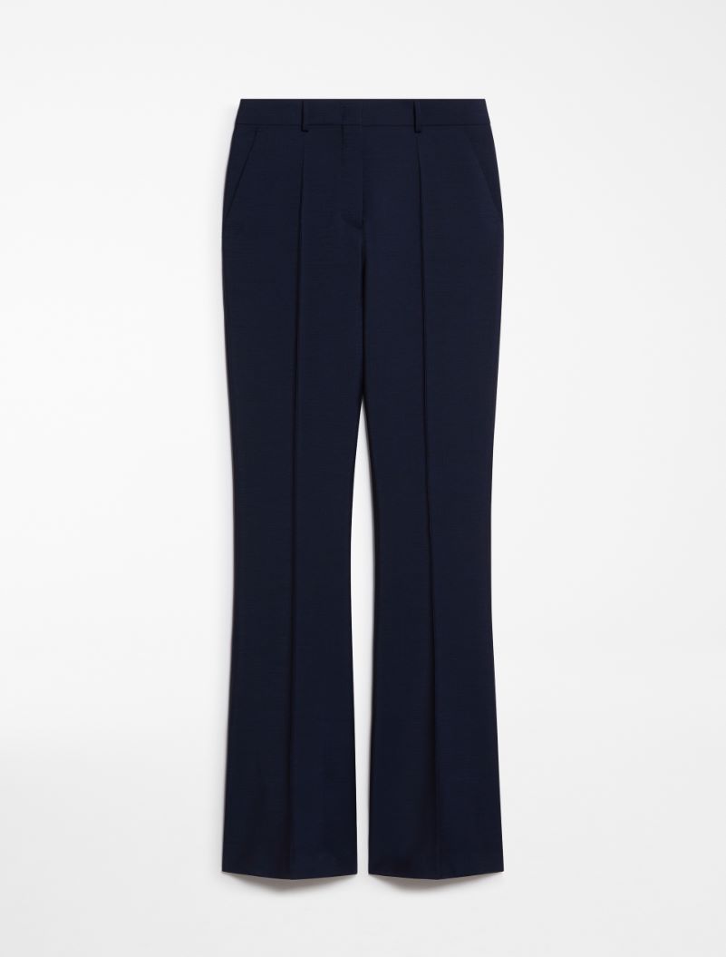 Flared slim-fit trousers - ULTRAMARINE - Sportmax