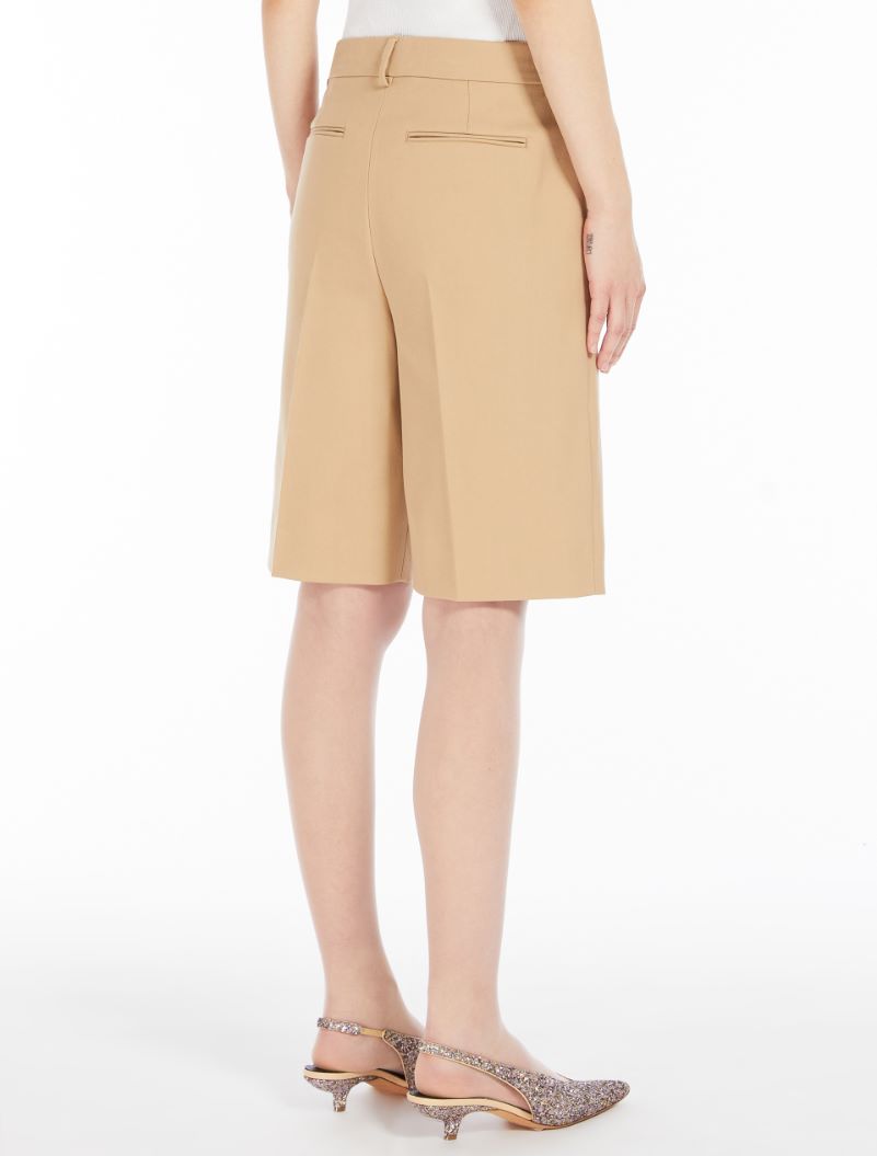 Tailored Bermuda shorts - CARAMEL - Sportmax