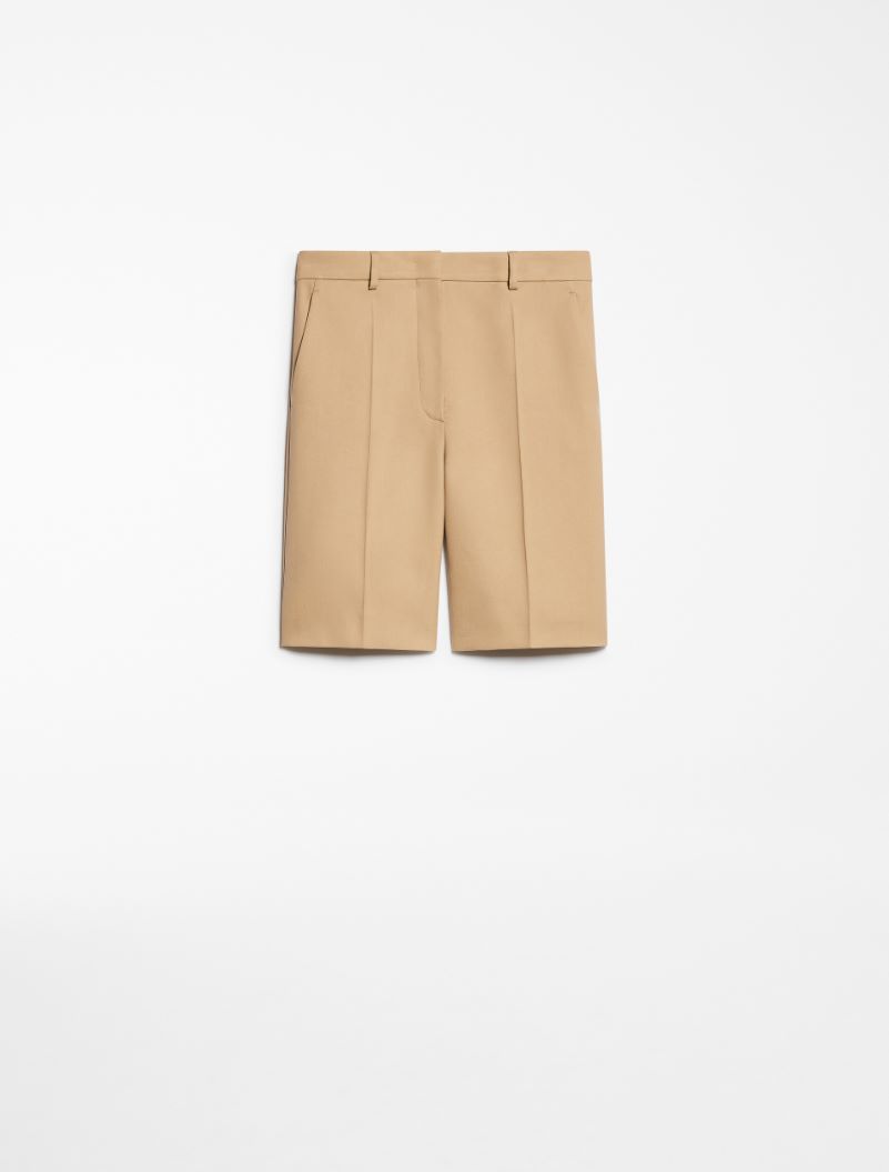 Tailored Bermuda shorts - CARAMEL - Sportmax