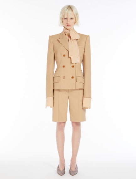 Tailored Bermuda shorts - CARAMEL - Sportmax