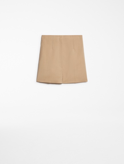 High-waisted shorts - BEIGE - Sportmax