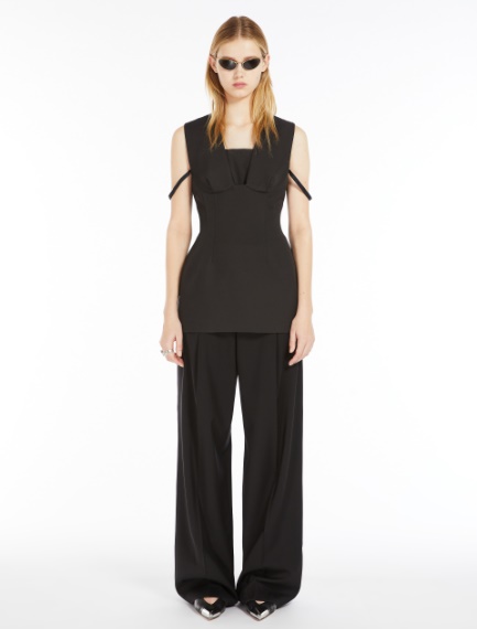 Women's Cotton, Silk and Viscose Tops, T-Shirts and Vests | Sportmax